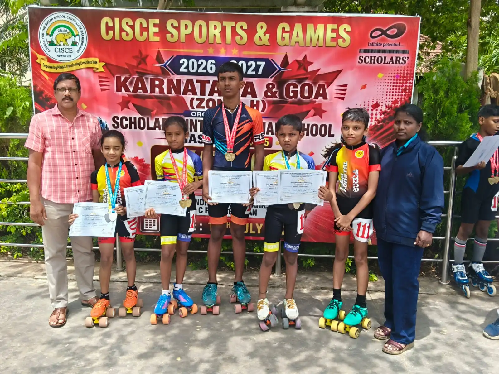 Vidyodaya Public School CISCE Zonal Skating Championship 2026