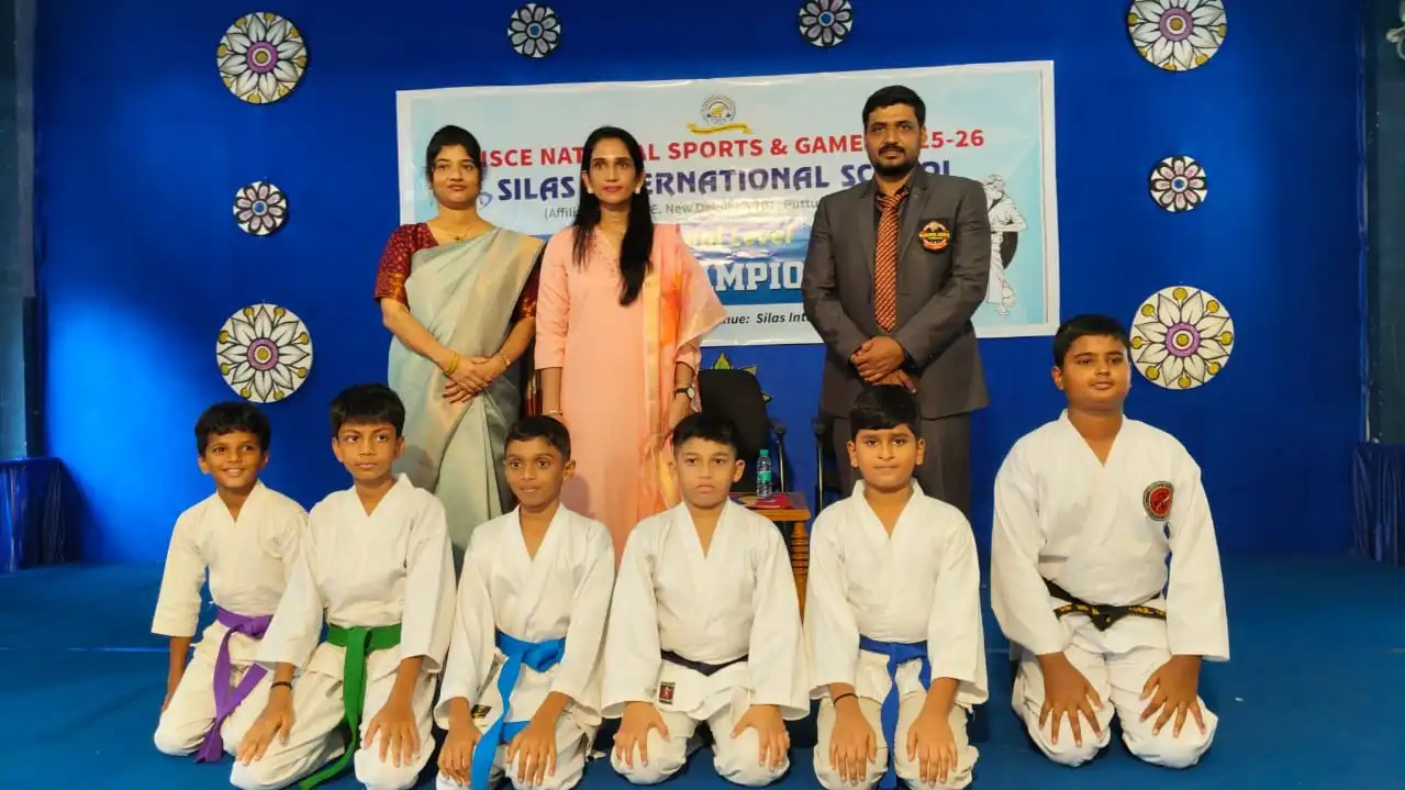 Vidyodaya Students Winning Karate Medals