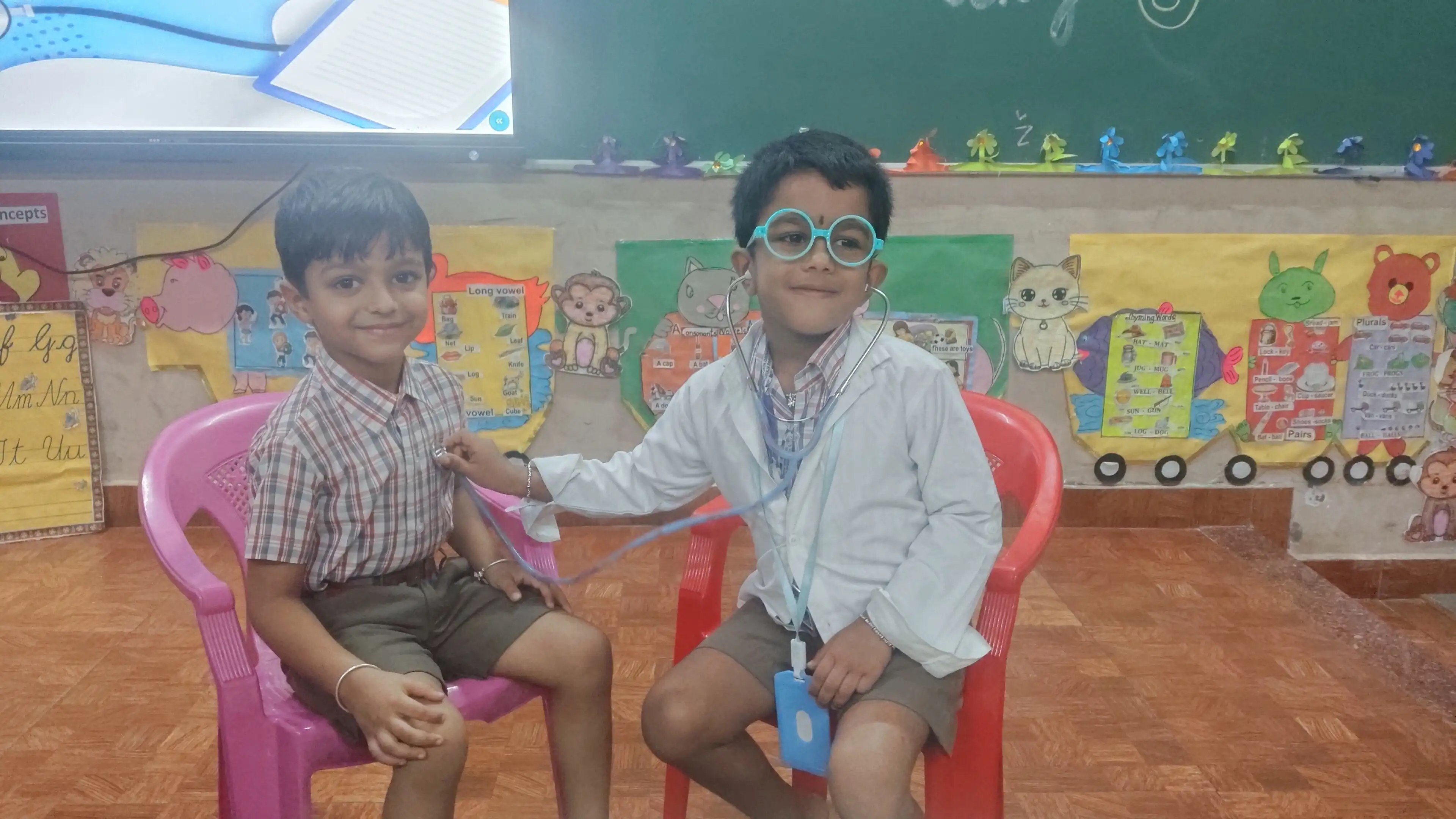 Doctor's Day Activity at Vidyodaya Public School