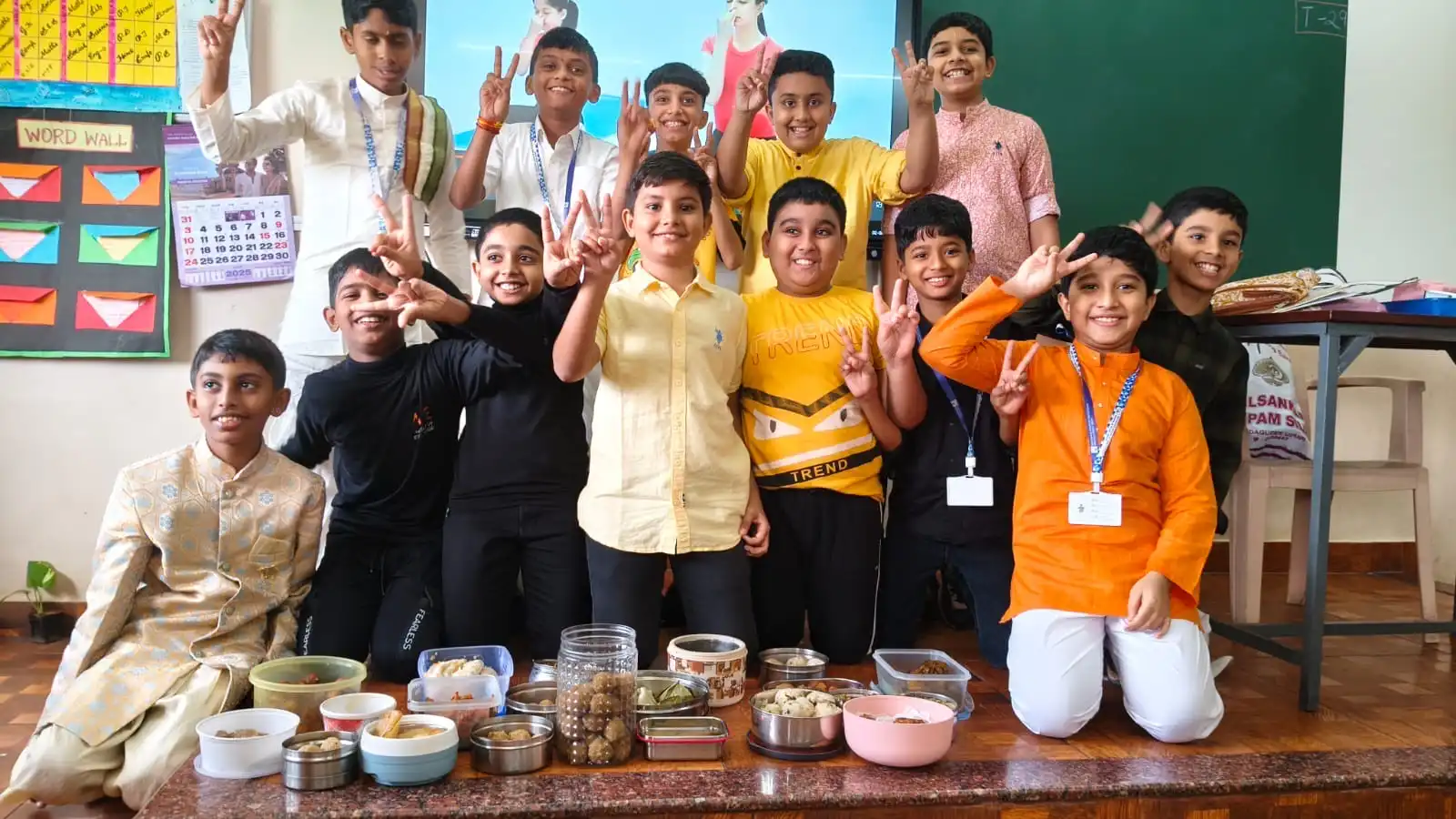 Vidyodaya Public School Udupi Celebrating Aatidonji Dina