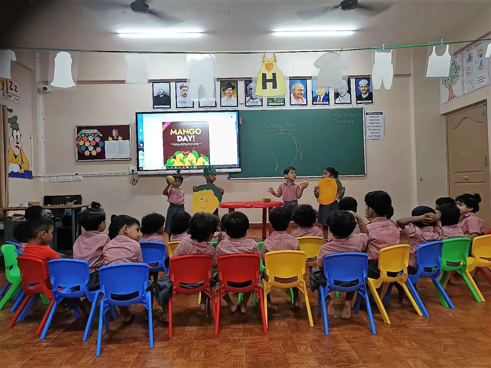 Mango day celebration at Vidyodaya Public School Udupi