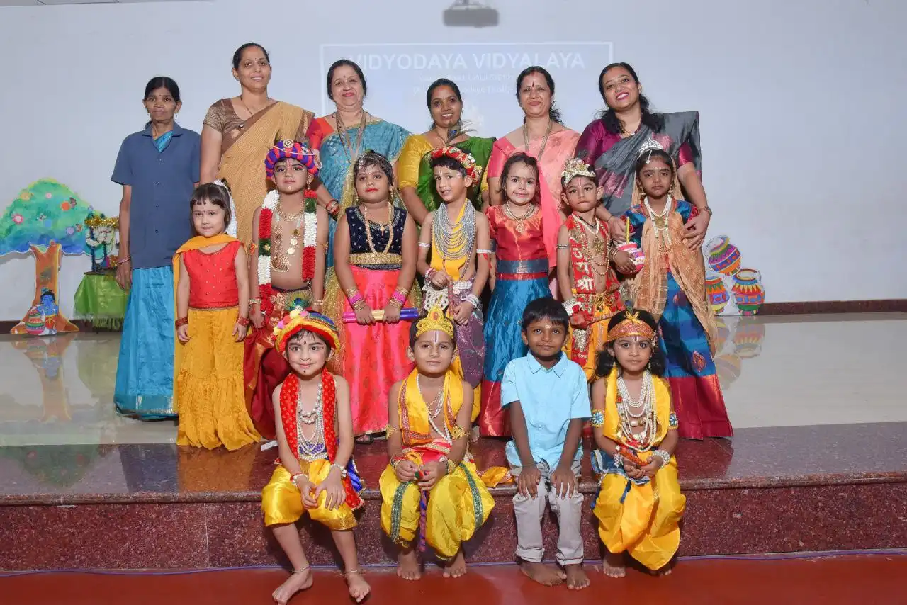 Srikrishna Janmashtami Celebration at Vidyodaya Public Shcool Udupi