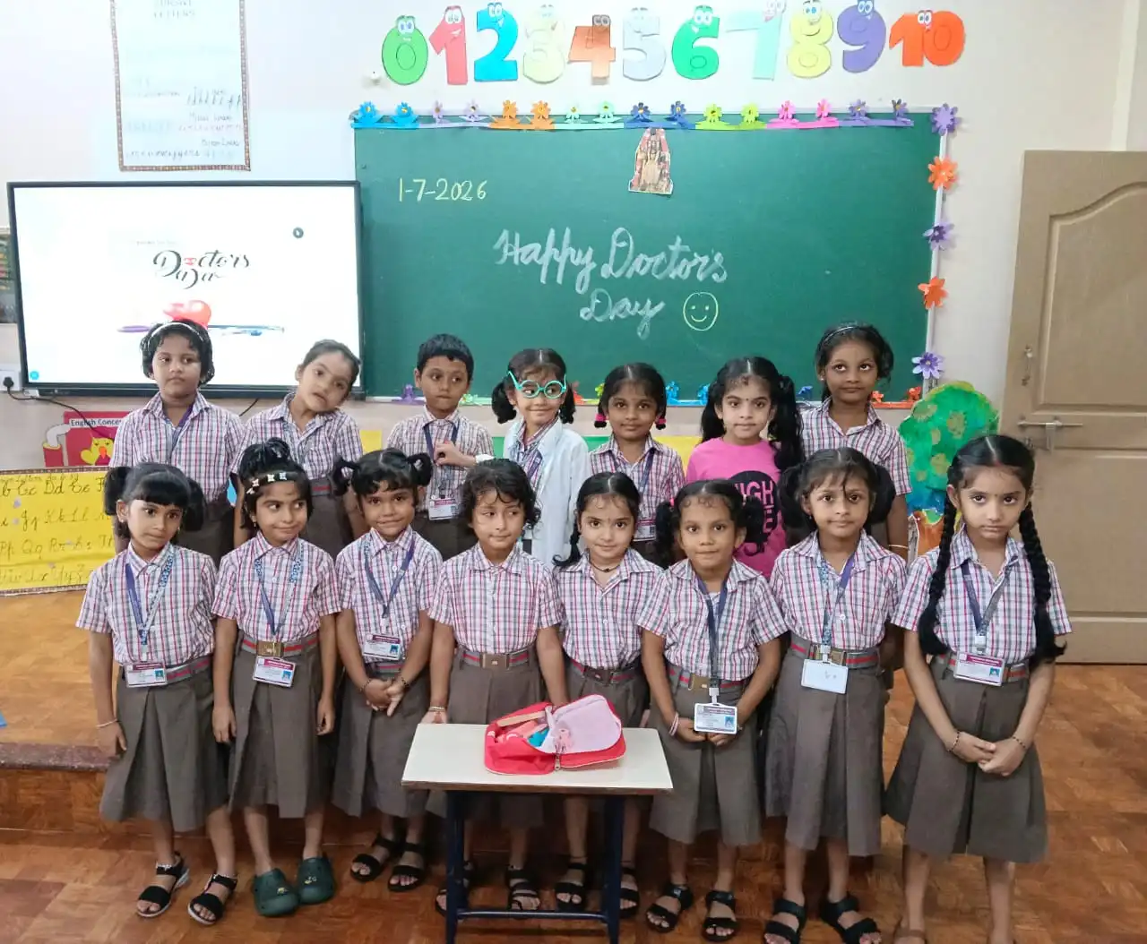 Doctor's Day Activity at Vidyodaya Public School