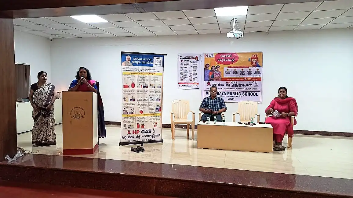 Vidyodaya Public Shcool Udupi - LPG Usage Awareness Programme