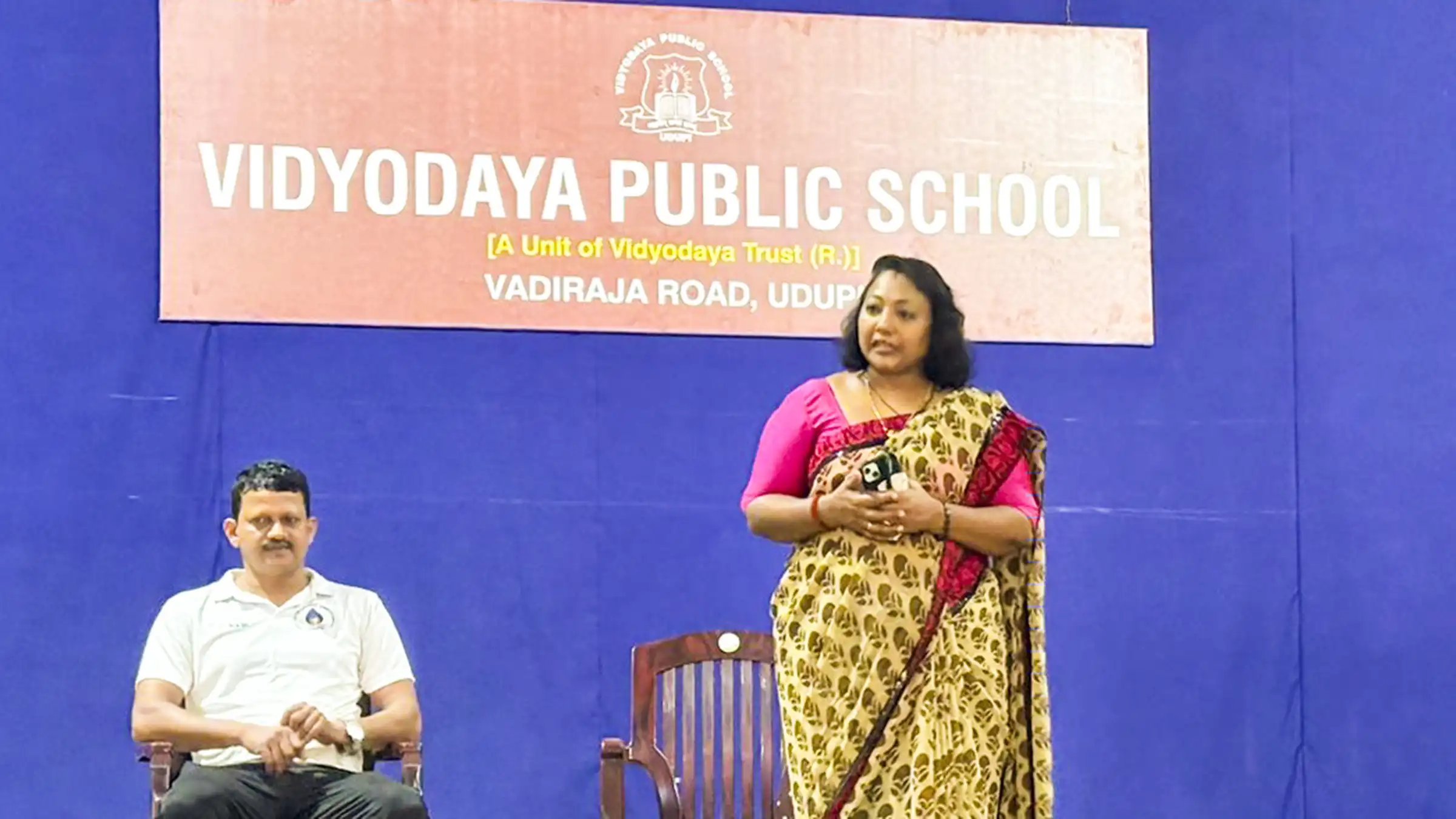 Vidyodaya Public School Udupi Badminton Session