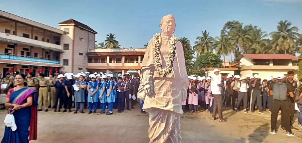 Sardar @150 Ekta Rally Vidyodaya Public School Udupi