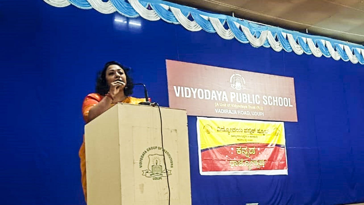 Karnataka Rajyotsava at Vidyodaya Public Shcool