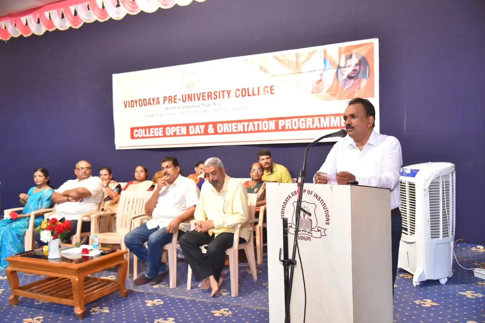 Vidyodaya P U College Udupi Orientation Programme for PUC Students