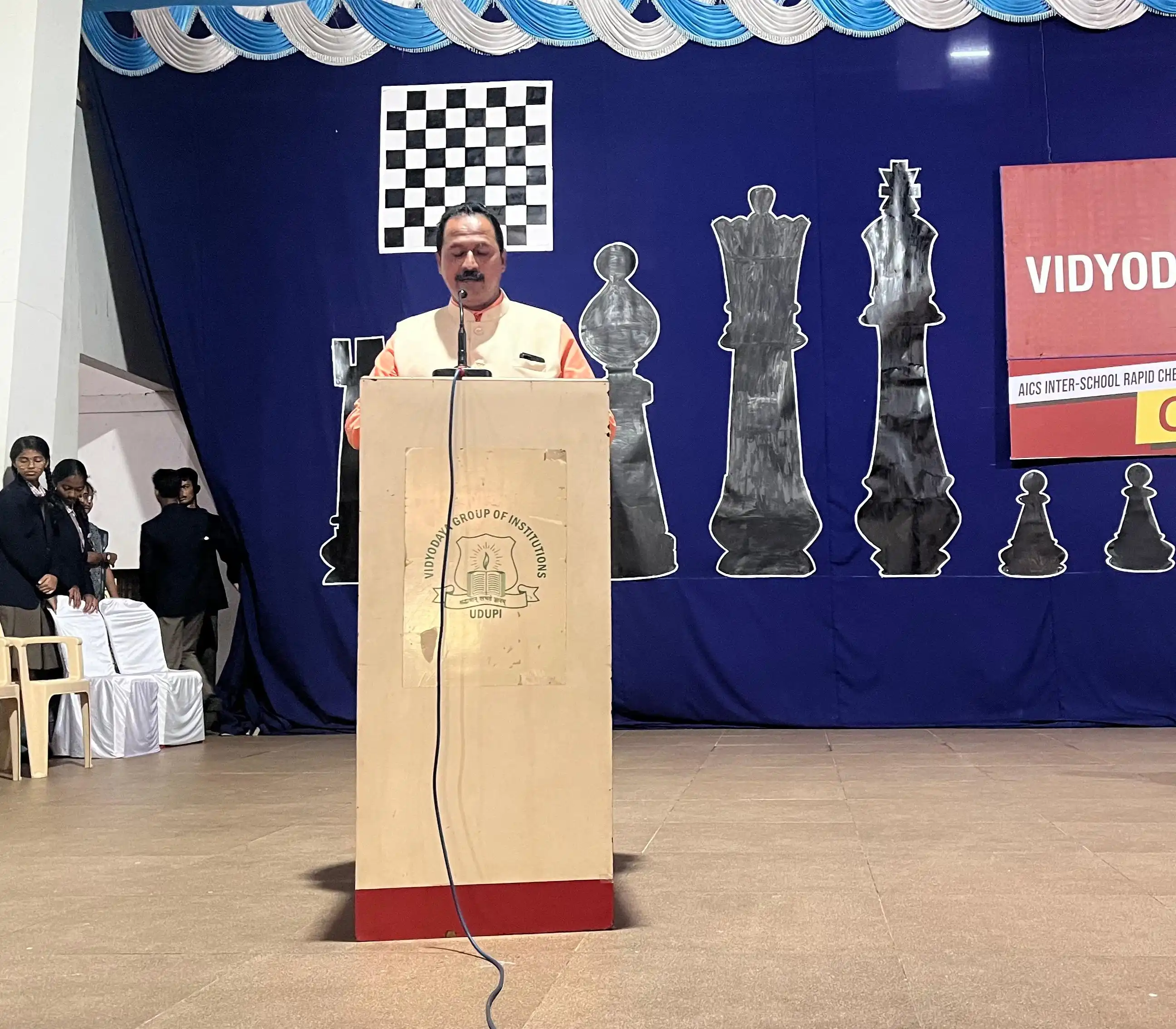 AICS Checkmate Chess Competition at Vidyodaya Public School Udupi