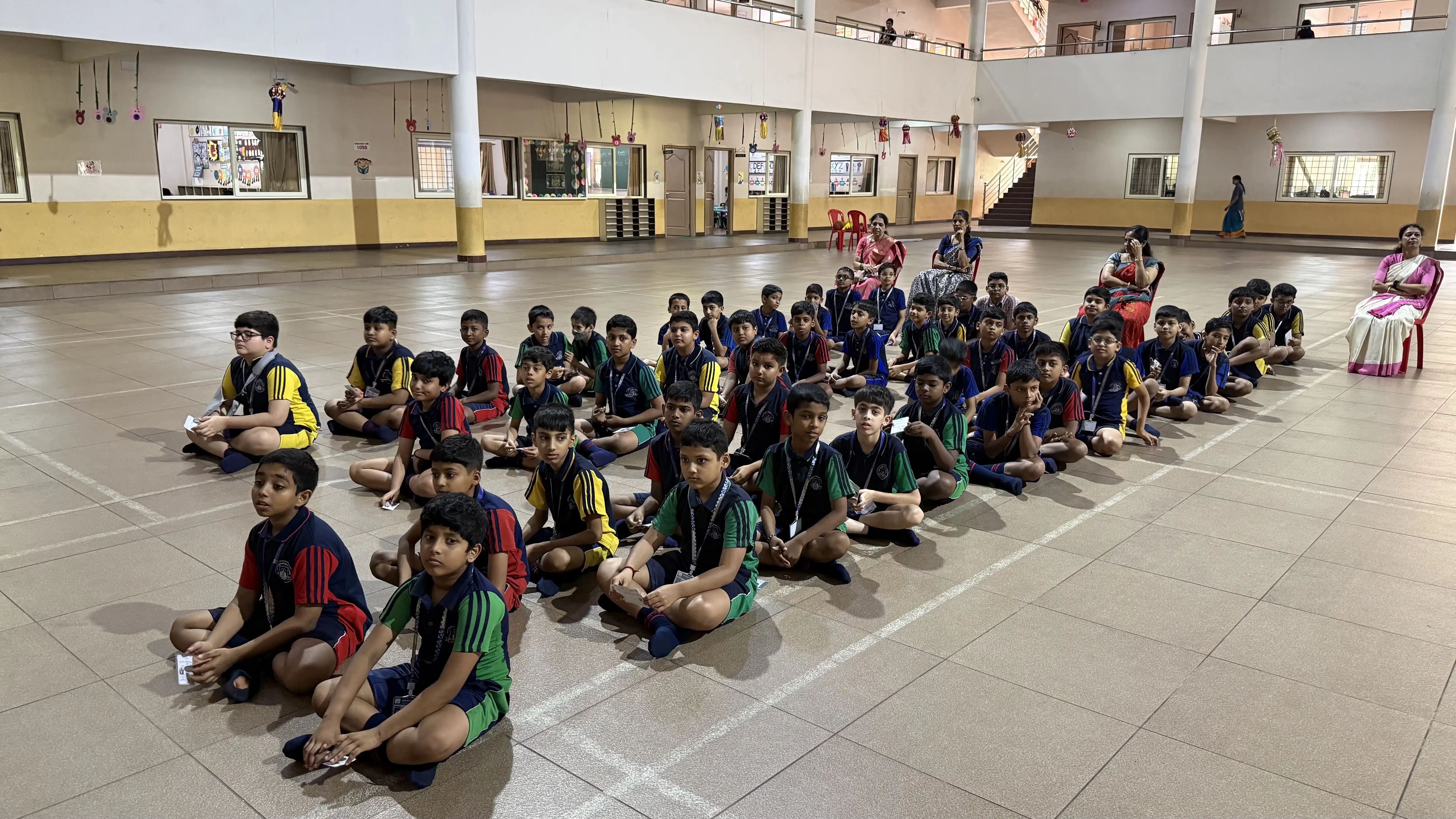 Vidyodaya Public School Election Activity Using Electronic Voting Machine