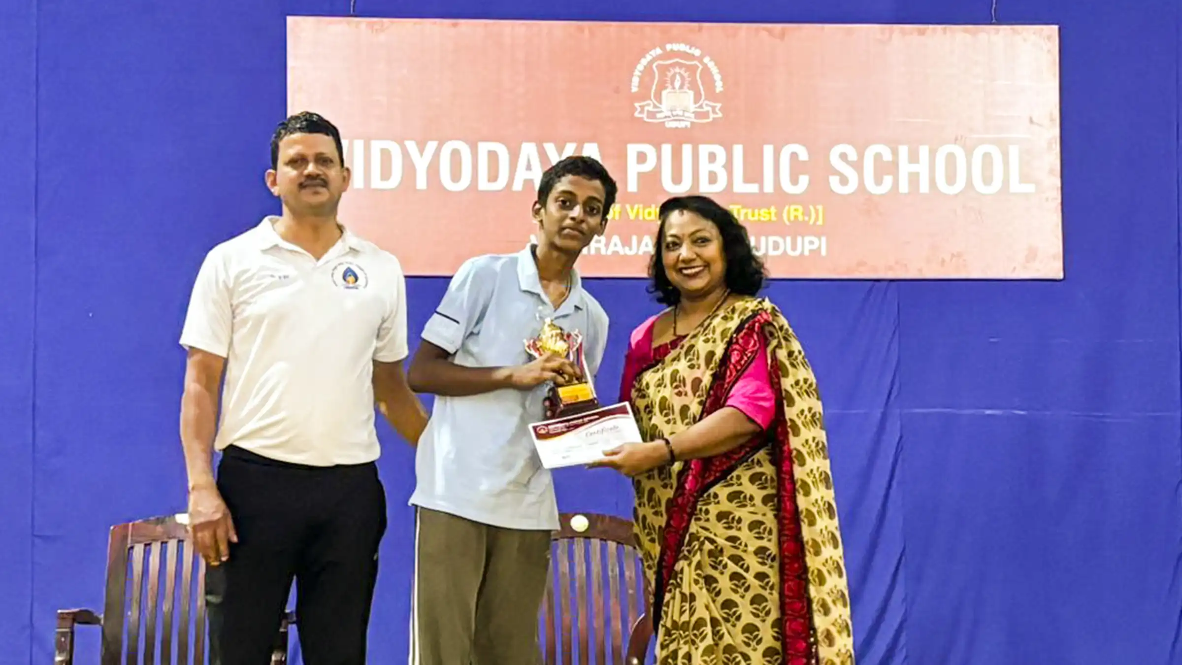 Vidyodaya Public School Udupi Badminton Session