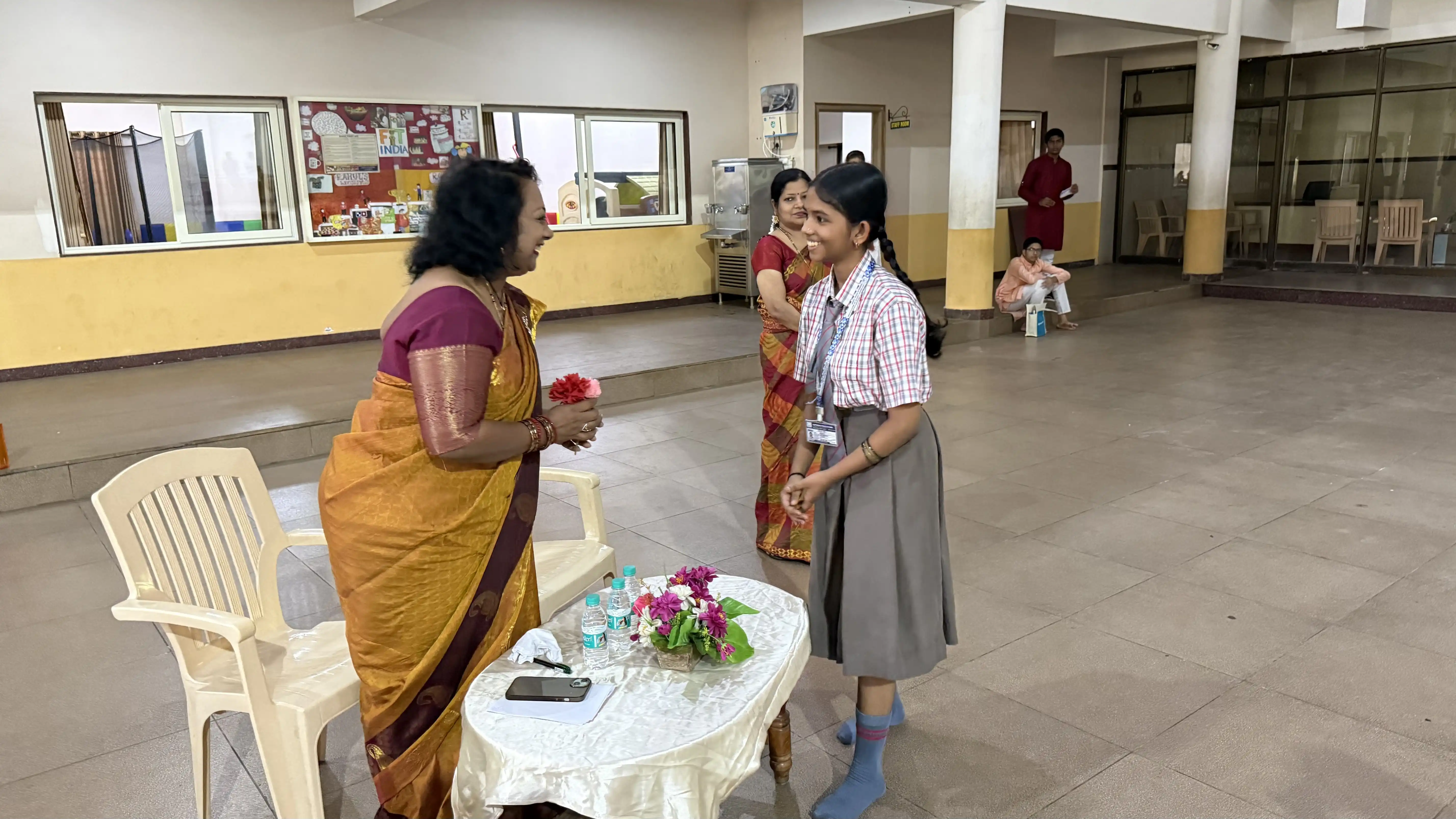 Karnataka rajyotsava celebrations at Vidyodaya Public Shcool, Udupi