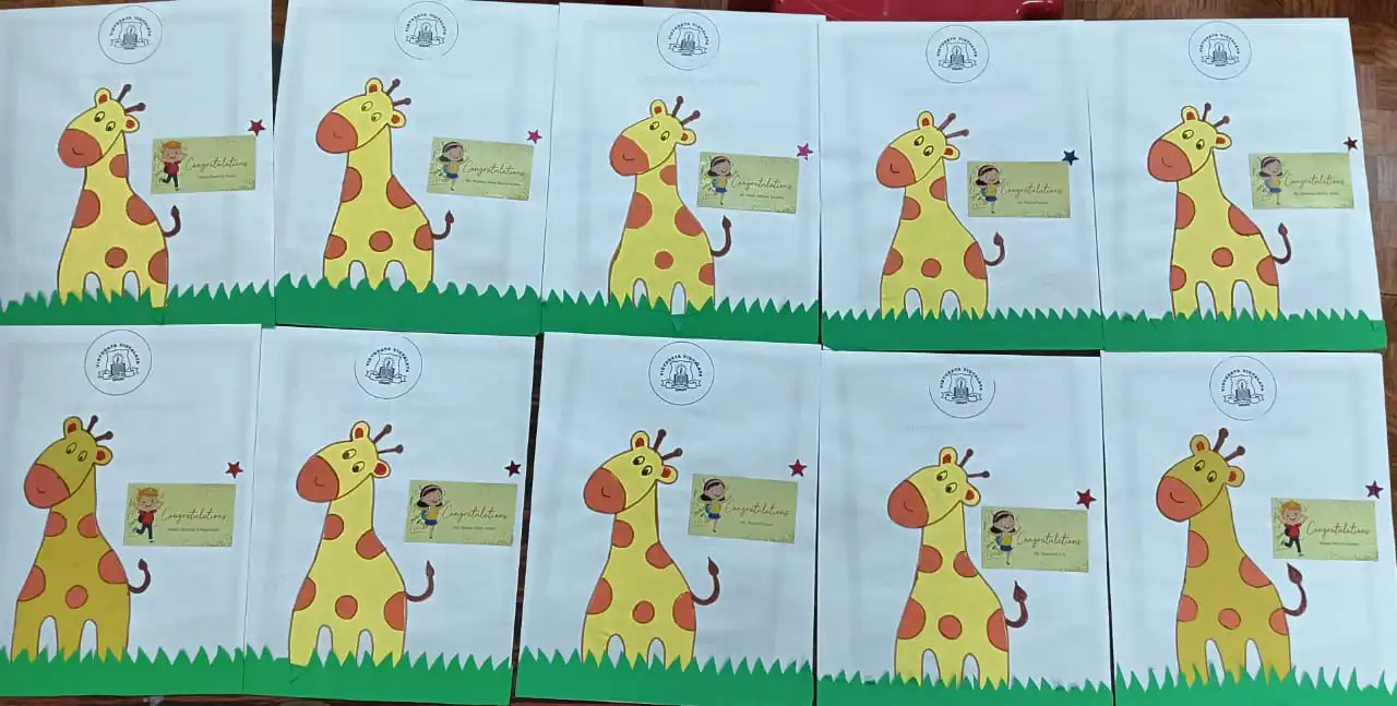 Result Day at Vidyodaya Public School, Udupi