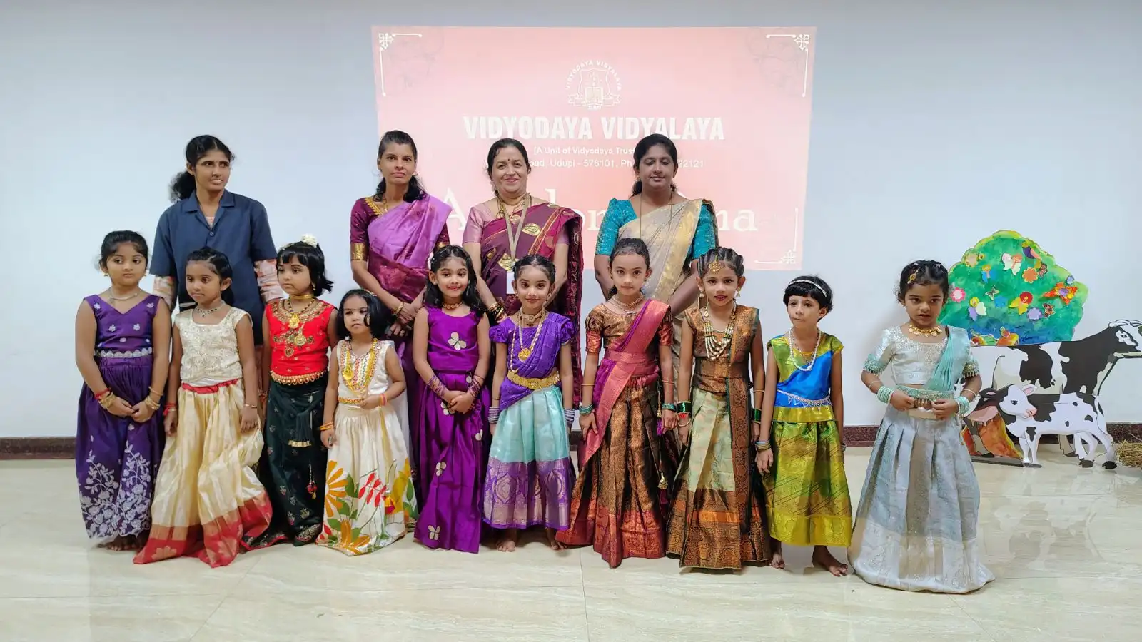 Aatidonji dina celebrations at Vidyodaya Public School Udupi