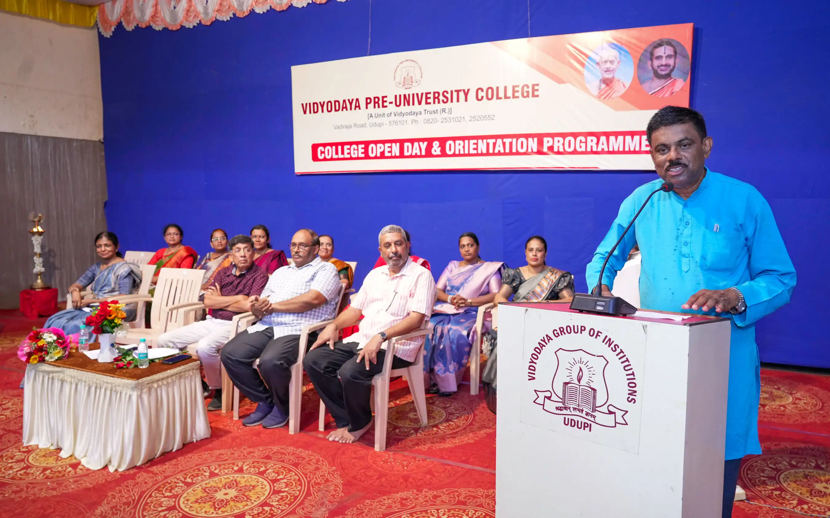 Vidyodaya PU College Udupi Orientation Programme