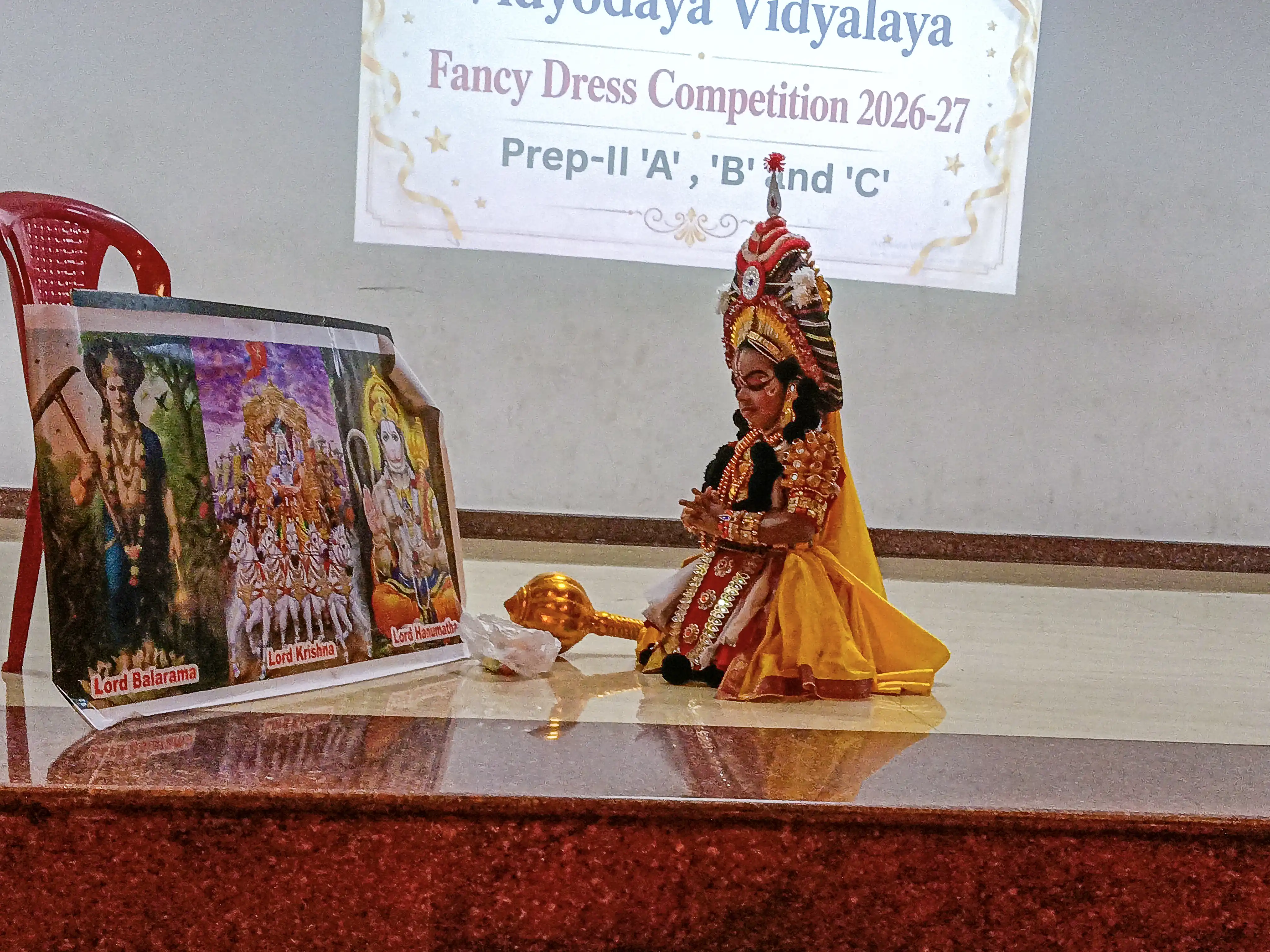 Vidyodaya Public School conducts Fancy Dress Competition for Prep II students