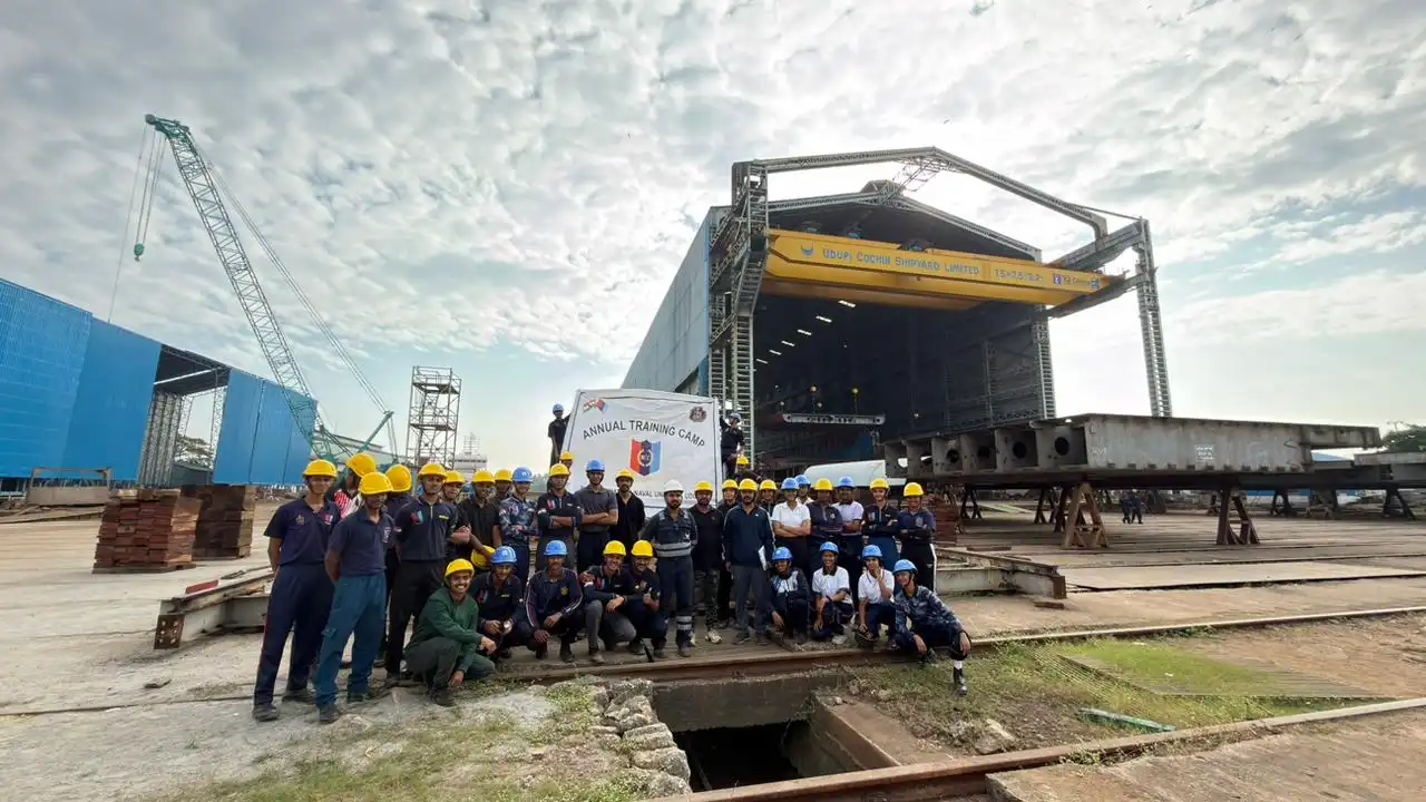 NCC cadets of Vidyodaya Public School at CATC Manipal
