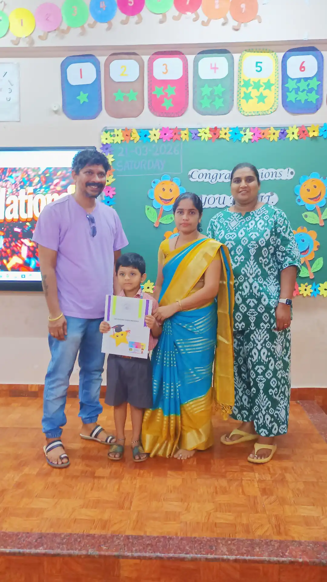 UKG Graduation Day 2026 and Merit Certificate Distribution at Vidyodaya Public School