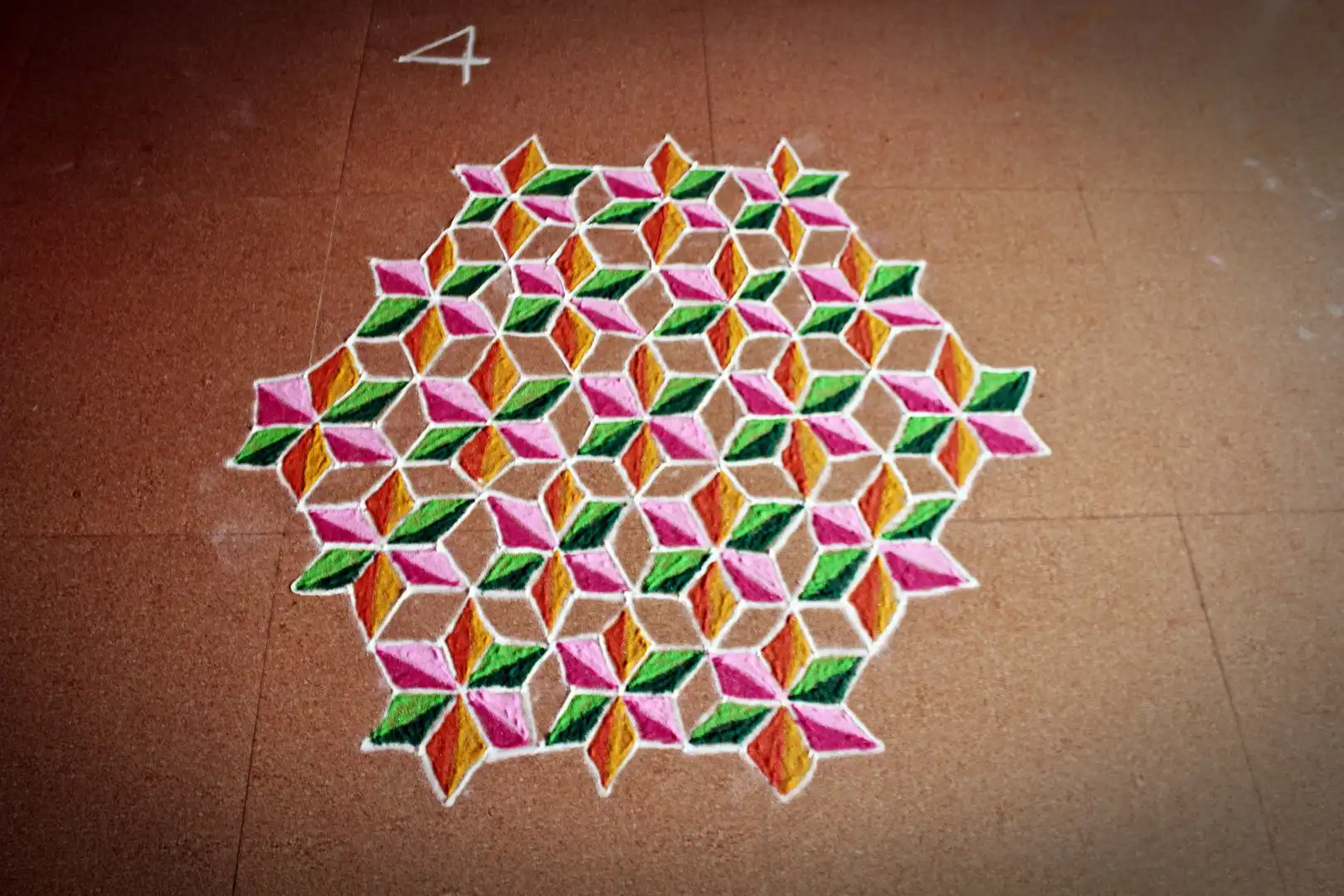 Rangoli Competition held at Vidyodaya P U College, Udupi