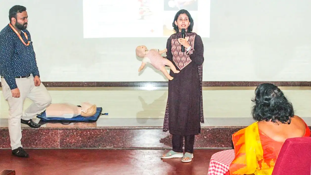 First Aid Workshop at Vidyodaya Public School Udupi