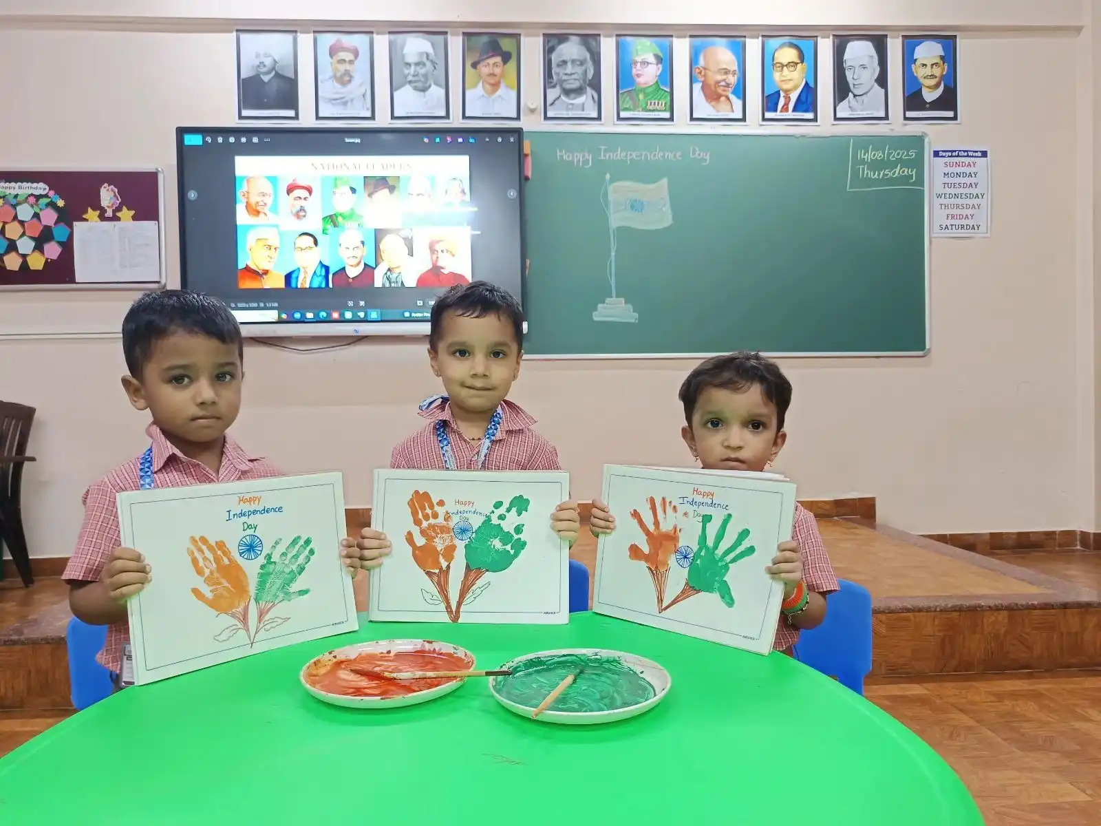 Independence Day celebration at Vidyodaya Public school Udupi