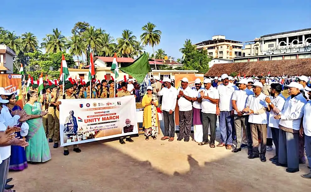 Sardar @150 Ekta Rally Vidyodaya Public School Udupi
