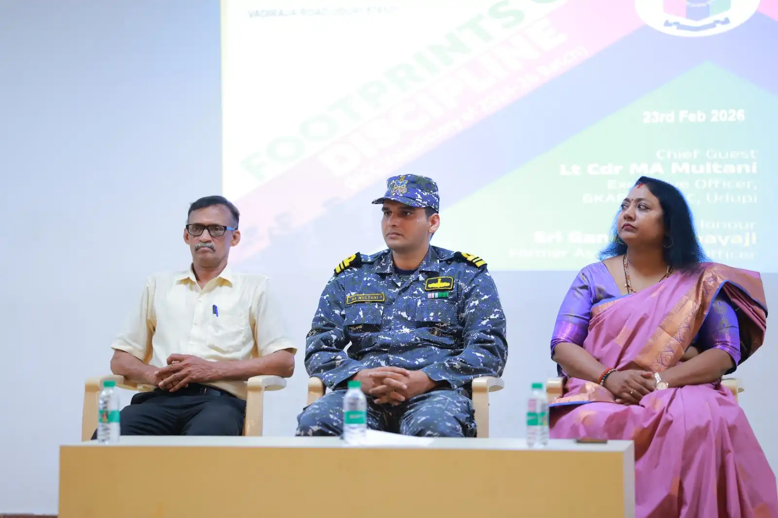 NCC Valedictory Function 2024–26 Conducted at 77JD Vidyodaya School Sub Unit