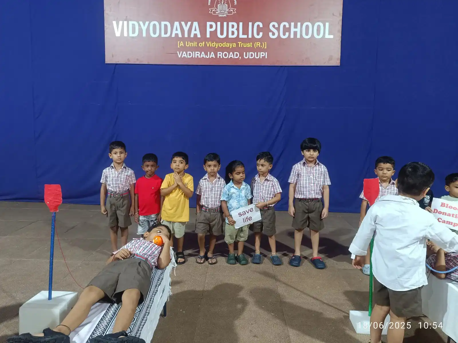 Vidyodaya Public School World Blood Donor Day