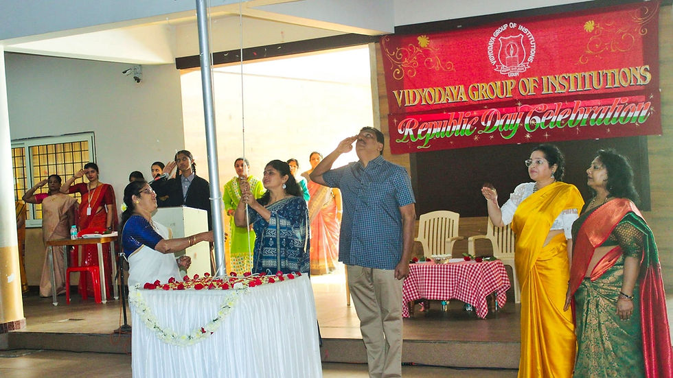vidyodaya Public School Republic Day Celebrations
