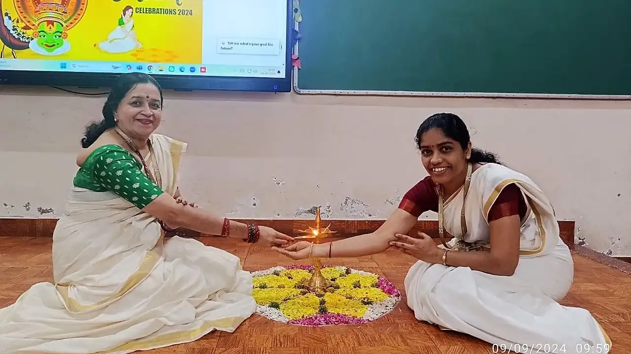 Onam Celebrations at Vidyodaya Public School Udupi