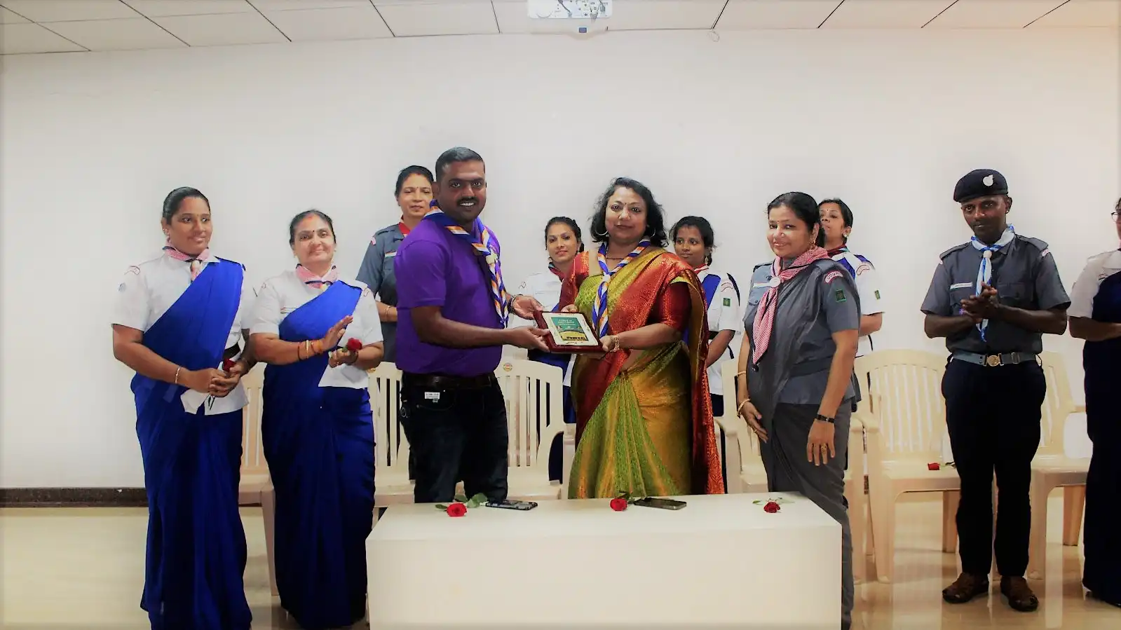 Vidyodaya Public School Udupi Bharath Scouts and Guides Night Camp