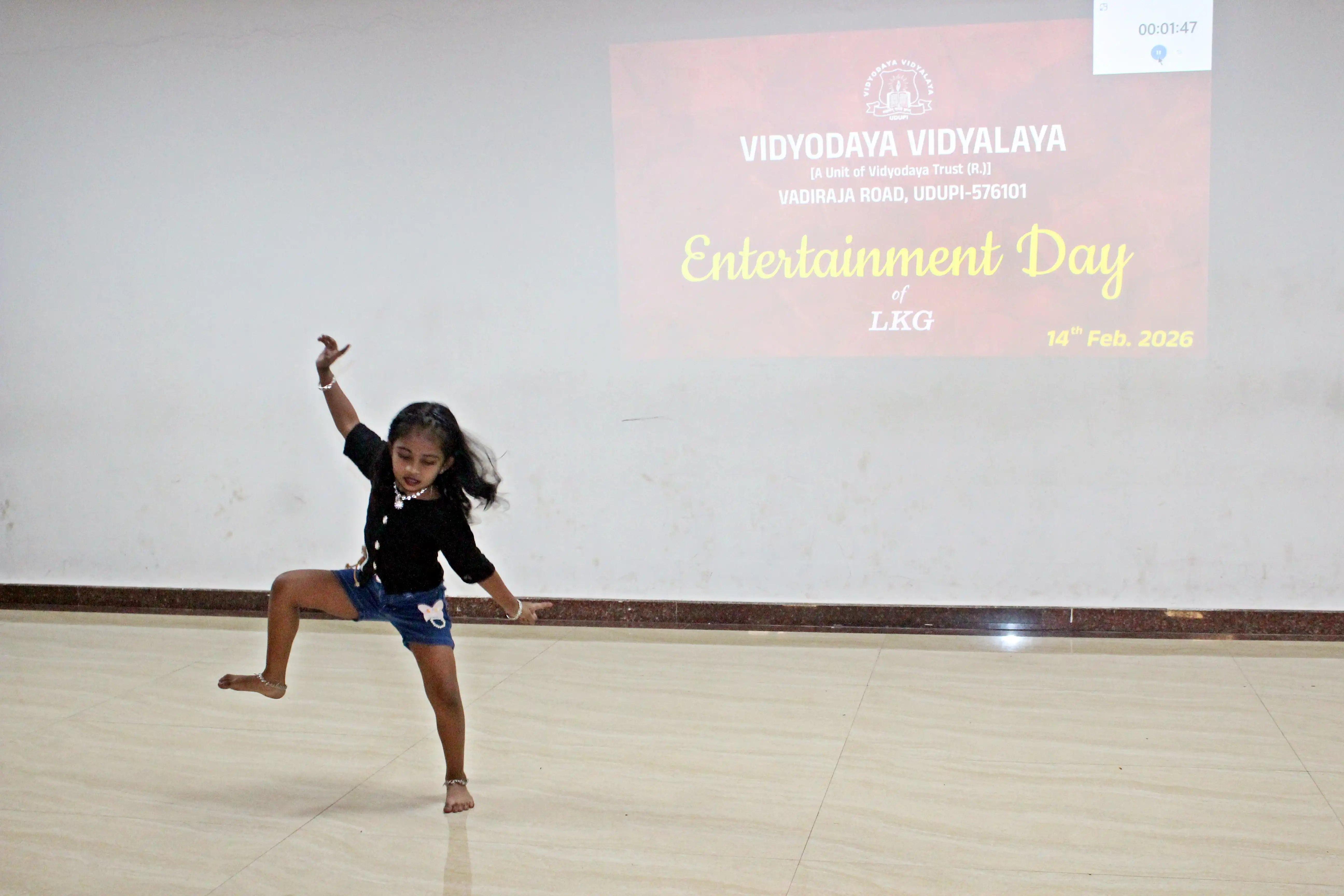 Entertainment Day Celebration LKG 2026 at Vidyodaya Public School