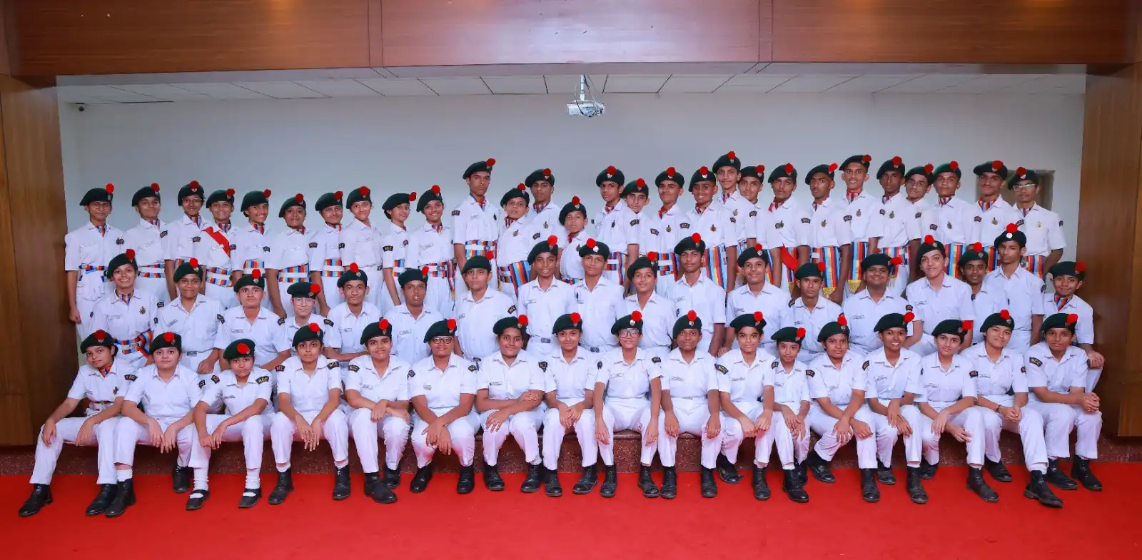 NCC Valedictory Function 2024–26 Conducted at 77JD Vidyodaya School Sub Unit