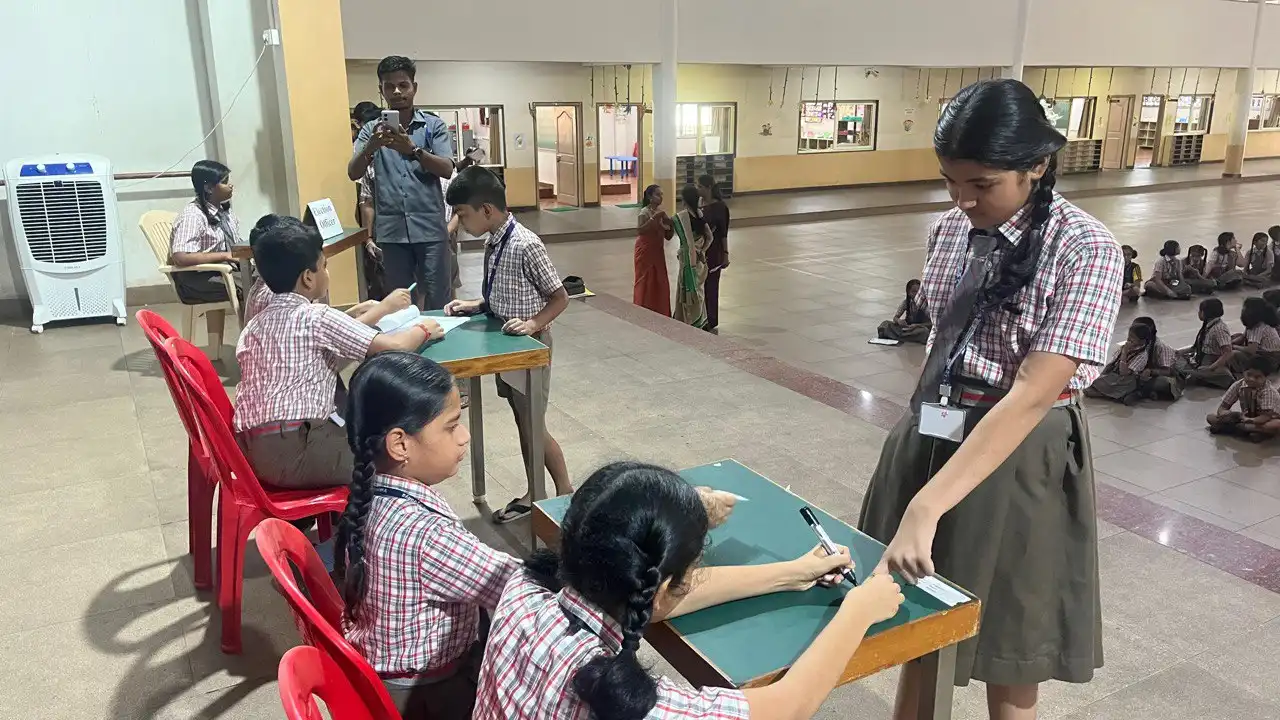 Vidyodaya Public School Udupi Mock Election