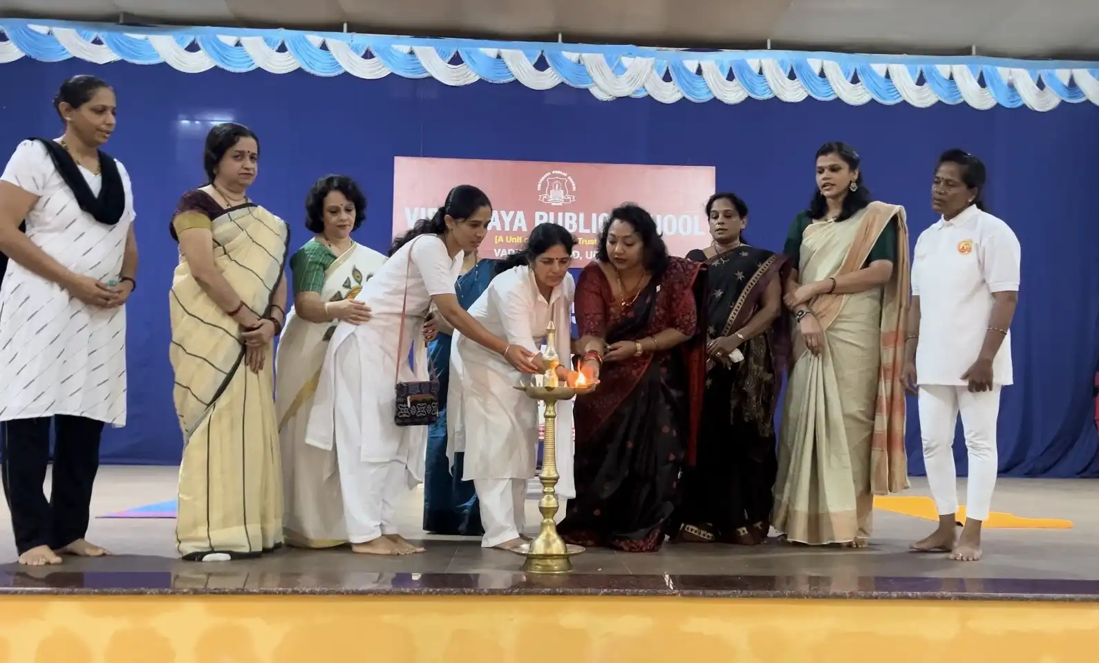 International Yoga Day at Vidyodaya Public School Udupi