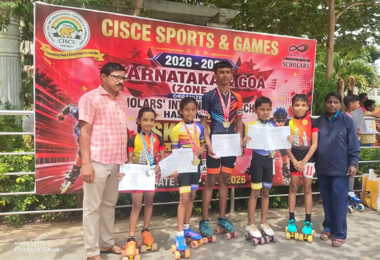 Vidyodaya Public School CISCE Zonal Skating Championship 2026