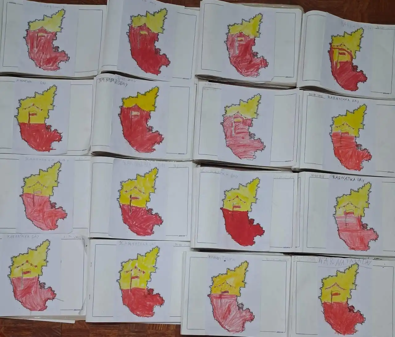 Karnataka Rajyotsava Celebration at Vidyodaya Public School Udupi