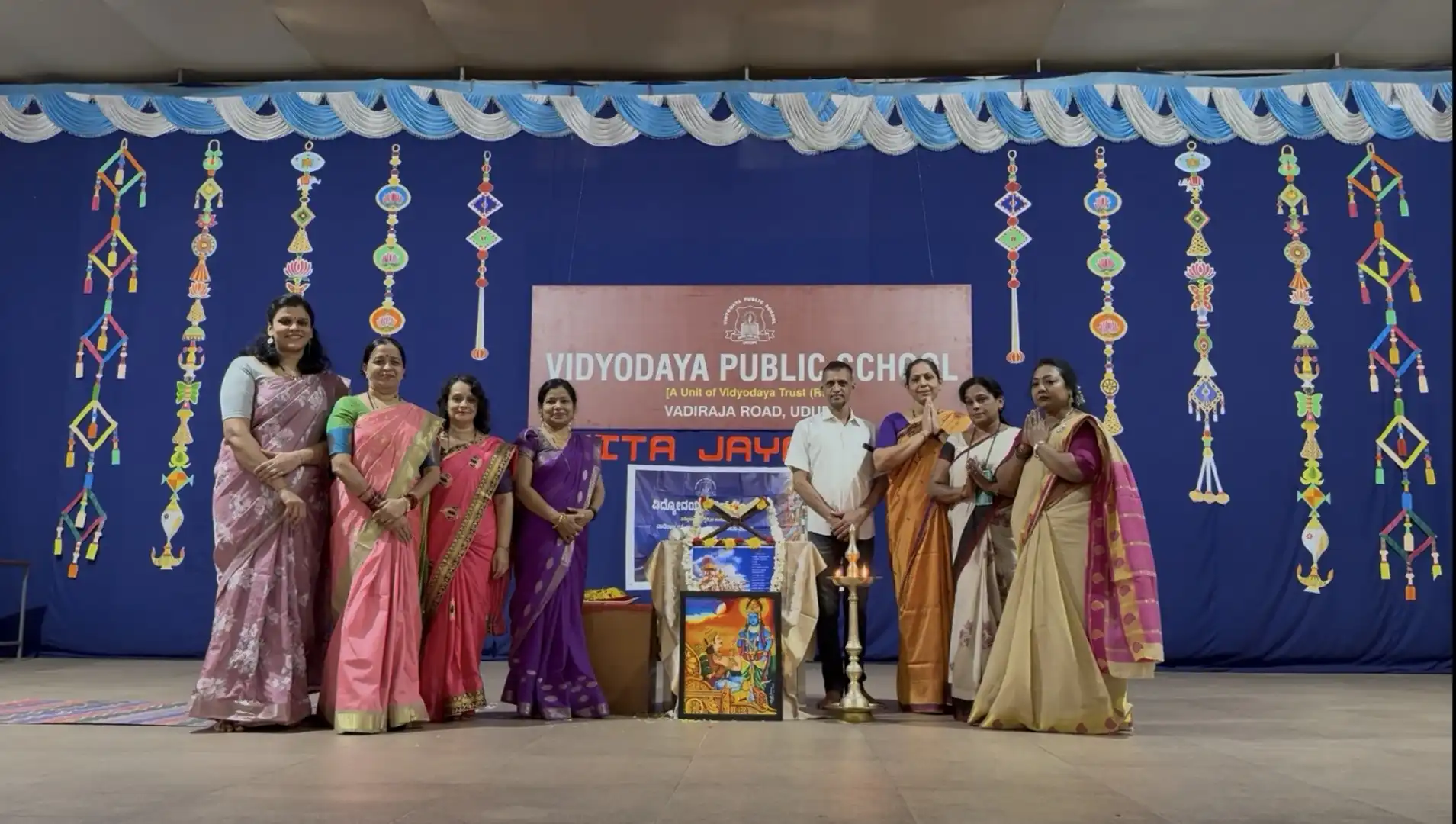 Gita Jayanthi Celebration at Vidyodaya Public School