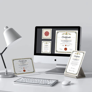 Certificate Design Works