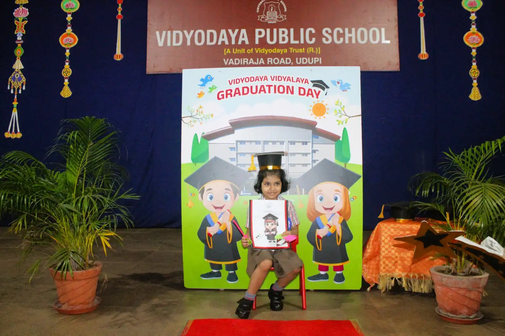 UKG Graduation Day 2026 and Merit Certificate Distribution at Vidyodaya Public School