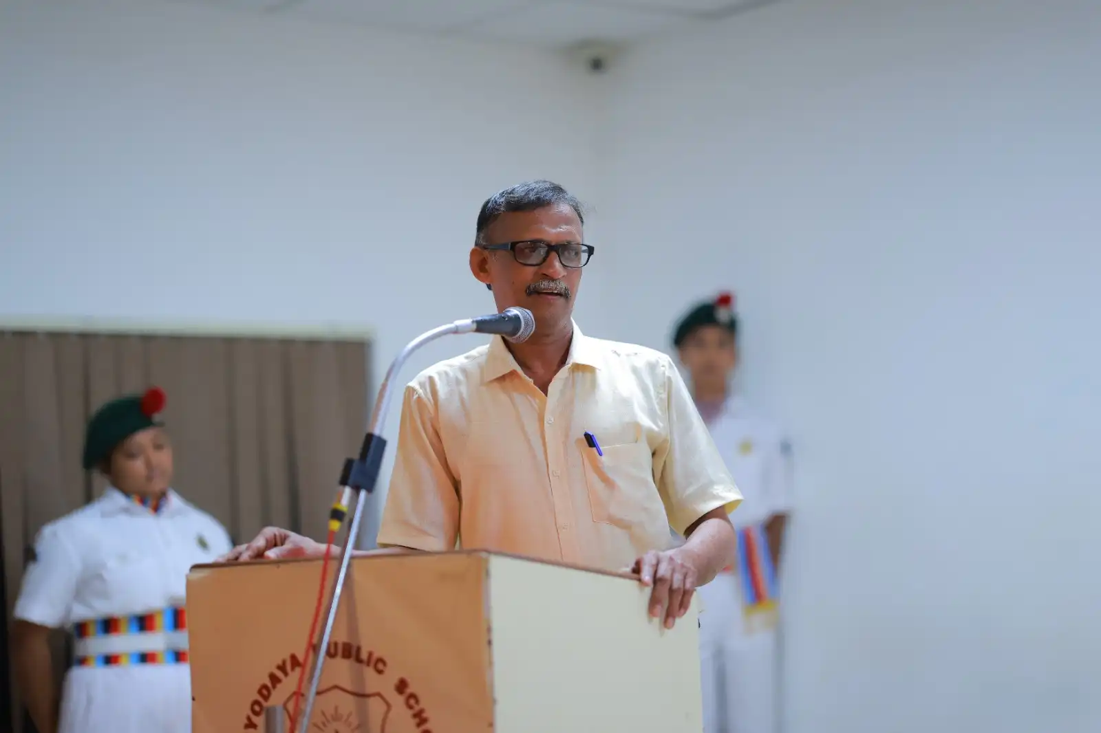 NCC Valedictory Function 2024–26 Conducted at 77JD Vidyodaya School Sub Unit