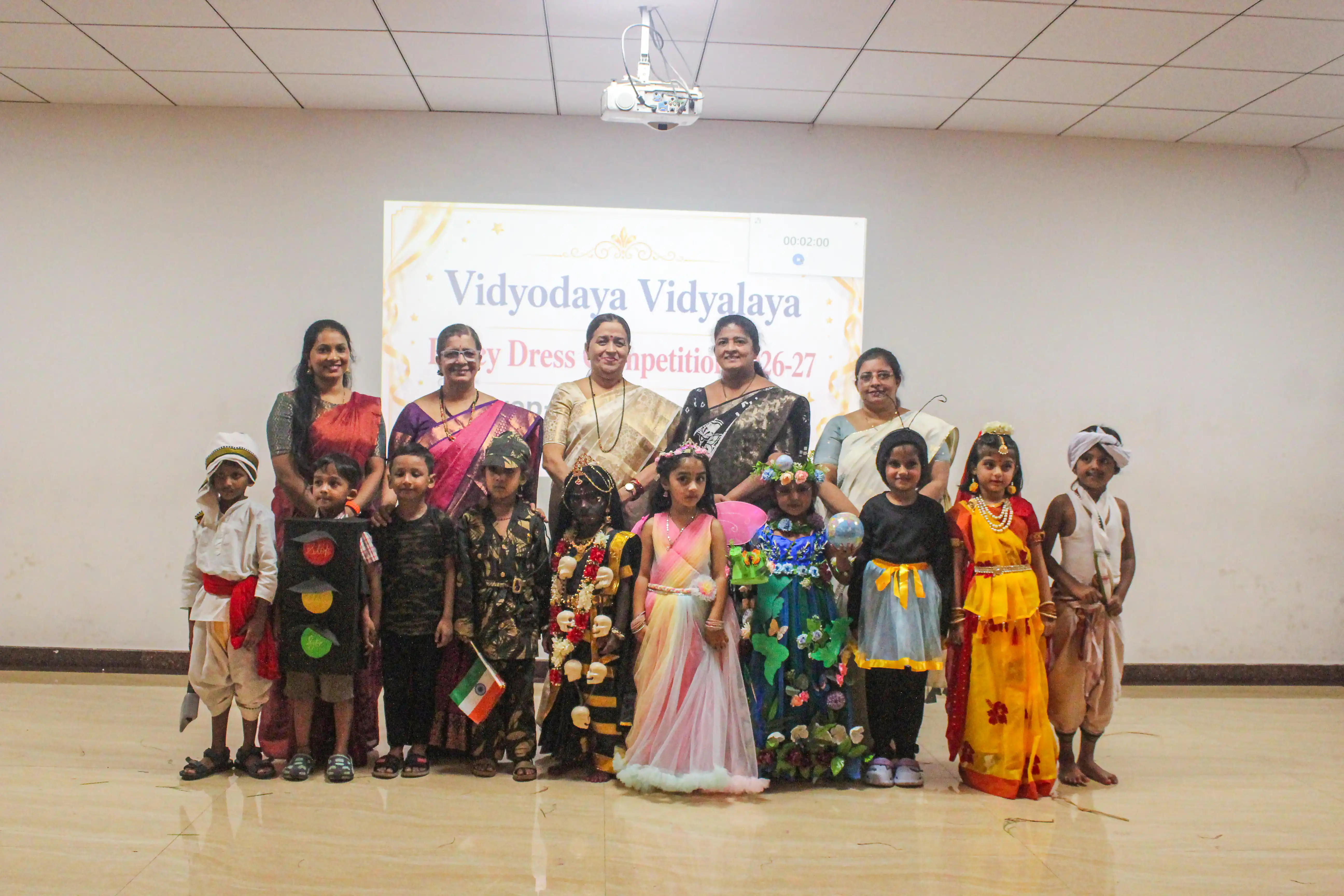 Vidyodaya Public School conducts Fancy Dress Competition for Prep II students
