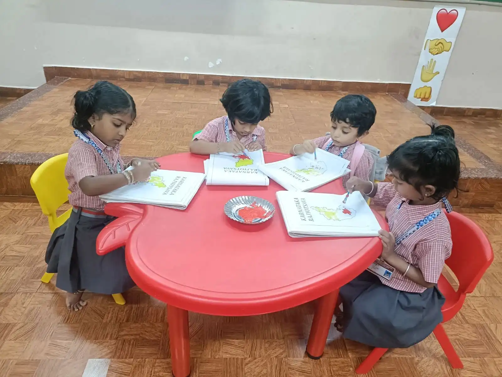 Karnataka Rajyotsava Celebration at Vidyodaya Public School Udupi