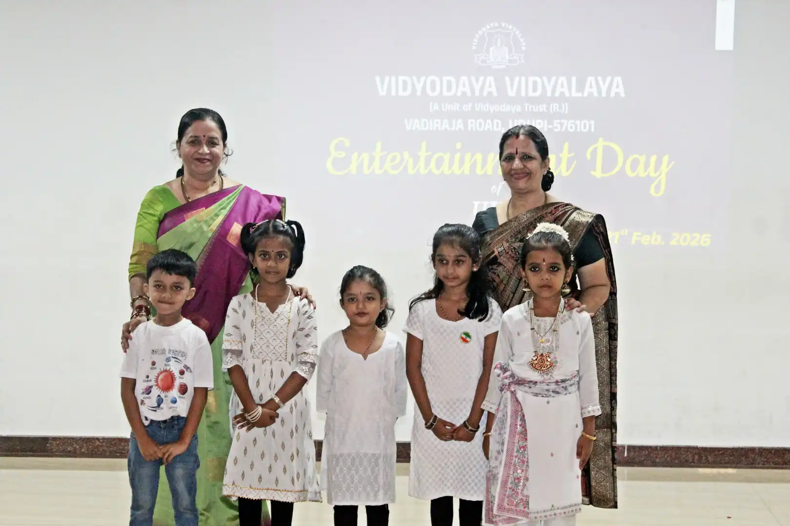 Entertainment Day UKG Section 2026 Celebration at Vidyodaya Public School