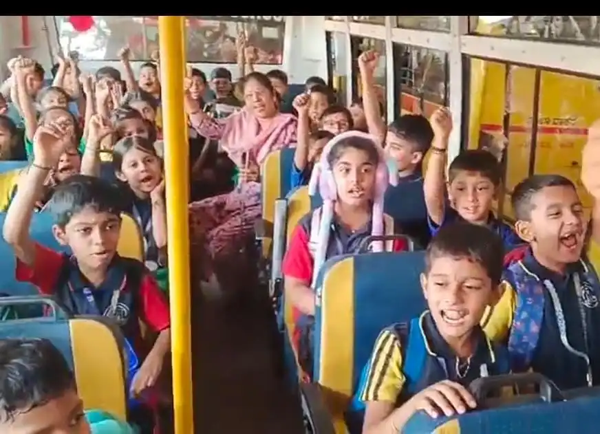 Jolly Ride 2026 – Classes I and II Enjoy Memorable Outing at Vidyodaya Public School