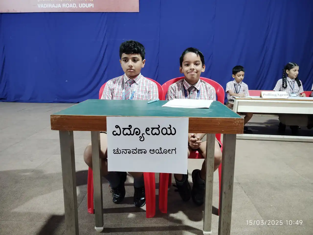 Vidyodaya Public School Udupi Mock Election