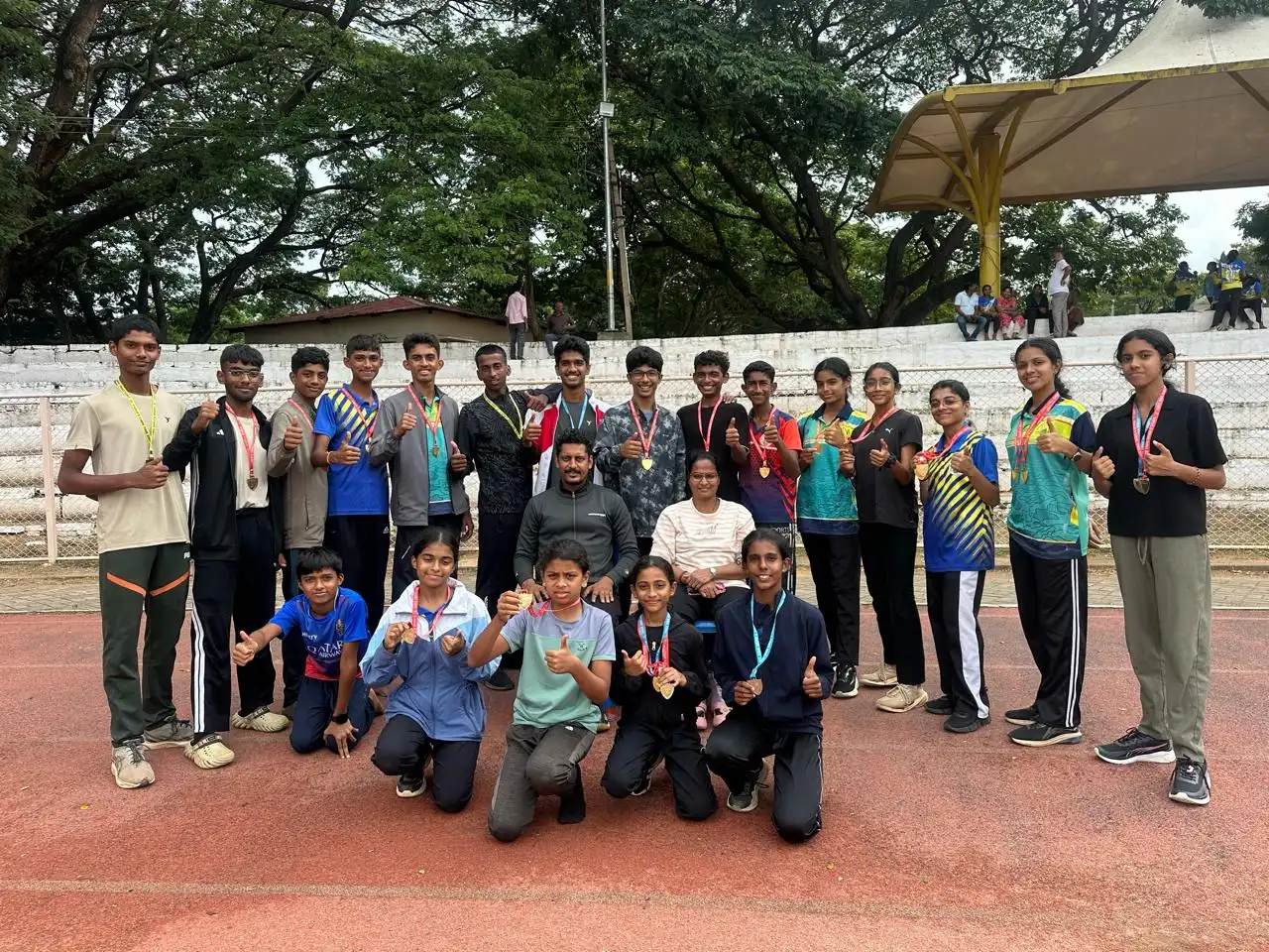 CISCE Zonal Sports Meet 2026 medal winners from Vidyodaya Public School