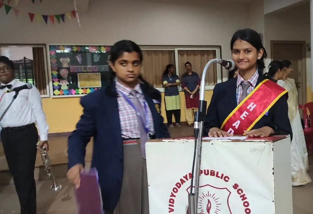 Vidyodaya Public School Investiture Ceremony 2026 at Rangamandhira
