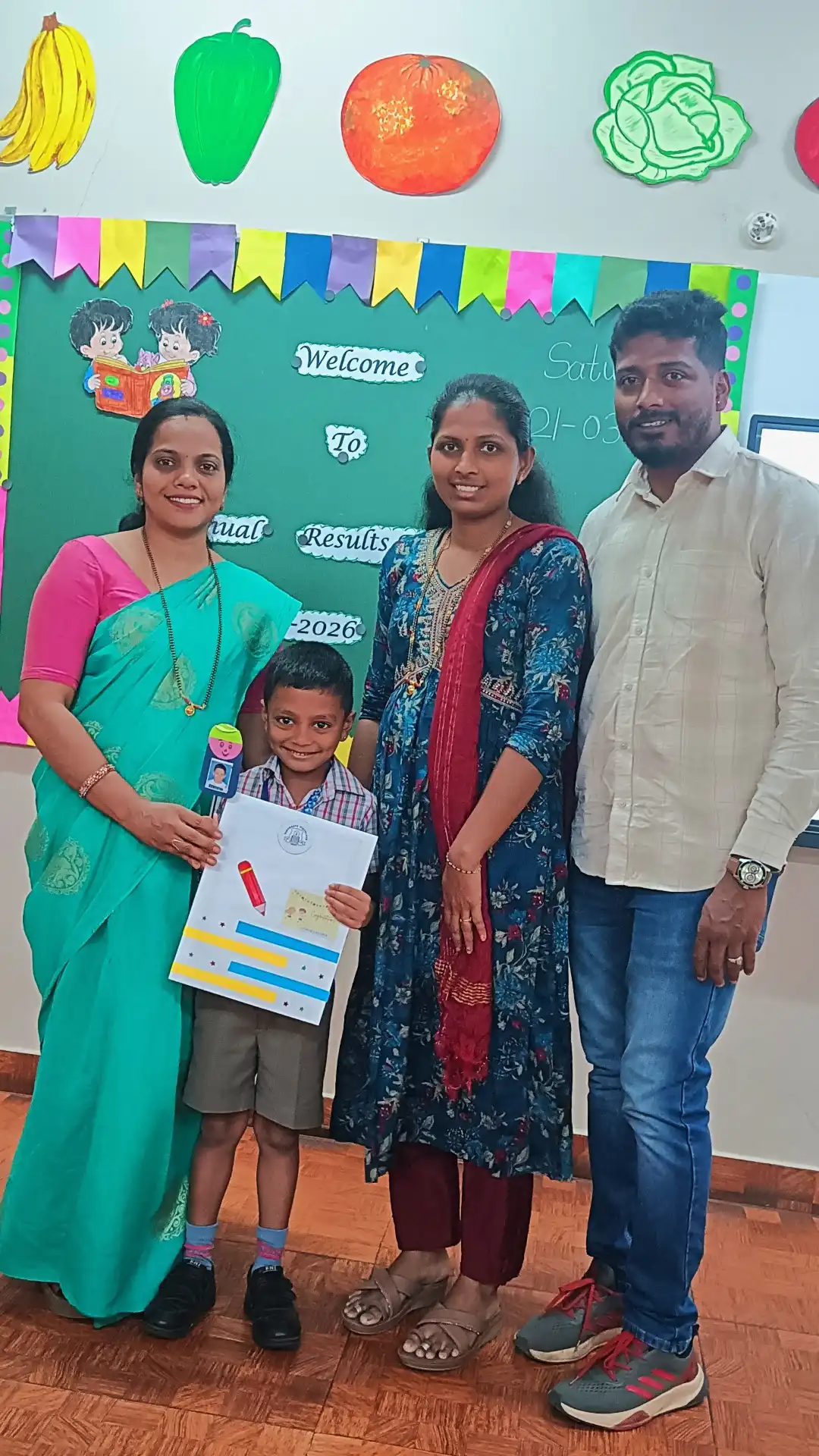 UKG Graduation Day 2026 and Merit Certificate Distribution at Vidyodaya Public School