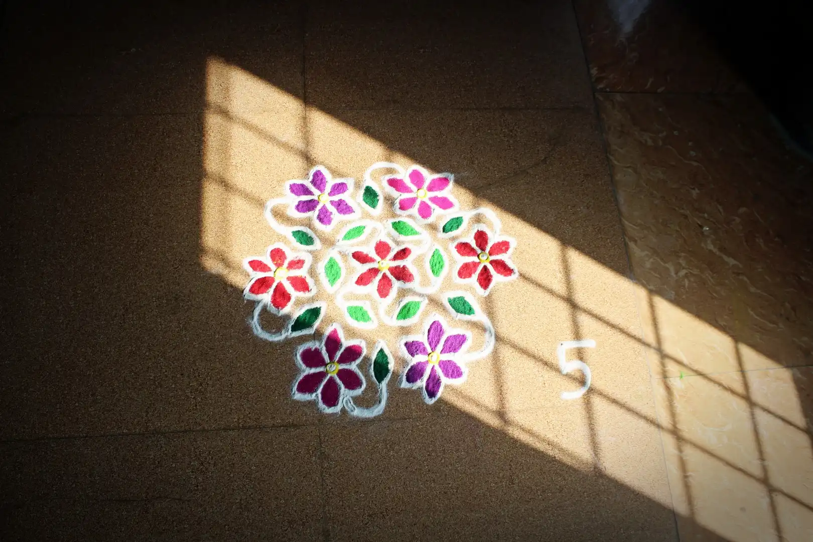 Rangoli Competition held at Vidyodaya P U College, Udupi